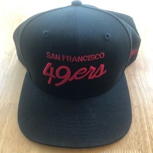 Used 49ers Script Hat